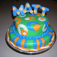 Matt's 9Th Birthday Cake I have been enjoying this site and am inspired by everyone's talent here. I've been making cakes for years, but never did a...