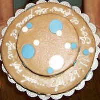 Graduation Cake This was a spin on the traditional graduation cake. It had the grad's favorite verse for inspiration!