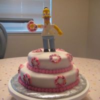 Homer Simpson Cake This cake was made for my boyfriend's birthday, I tease him and call him Homer because he does sort of look like him. LOL Thanks for...