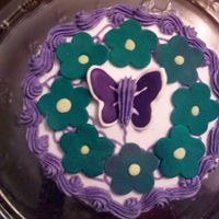 Butterfly buttercream, and colorflow
