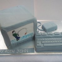 Pc Computer Cake 