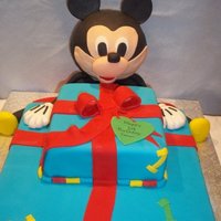 Mickey Mouse Cake this cake came out better than i thought, but was also harder than i thought!