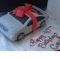 Lexus Car Cake OMG! My first car cake. I spent hours on this cake. I immediately did another one right behind this one though , and it went much faster. I...