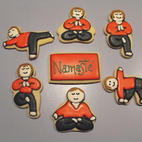 Yoga Poses I made these as gifts for my yoga students