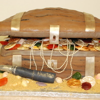 Treasure Chest This was such a fun cake to make. It was for my nephew's birthday. Treasure chest base is chocolate cake covered in buttercream and...
