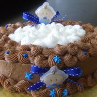 Baby_003.jpg Chocolaye cake with choc and vanilla buttercream