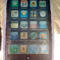Steven's I-Phone My son wanted this cake for his birthday the funny thing is that he works for AT&T so he took it to work to share with his co-workers