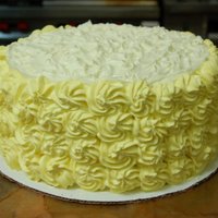 Lemon Cake lemon cake with lemon icing