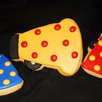Megaphone Cookies 1/4 inch Sugar Cookies with Royal Icing - Small and Large Megaphones for Kleb, and Doerre Intermediate Cheerleading Try-Outs