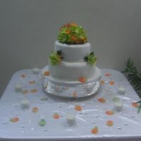 Cimg0155.jpg My first wedding cake - Gay and Janett, May 30, 2009