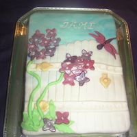 Spring Cake i got the idea here from one cookie design