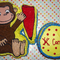 Curious George Cake 