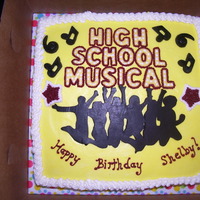 High Schoolo Musical Cake 