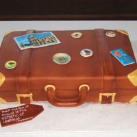 Suitcase This was for a grad who loved to travel. This was one of my fave cakes Ive done. It was fairly simple and I was quite impressed with the...
