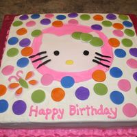 Hello Kitty Done for a child's birthday who was a Hello Kitty fan!