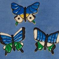 Butterflies! I got some brand new cookie cutters a little while ago, and I'm just now getting around to trying them out! Here's some little...