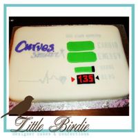 Curves Smart Machine I did this cake as a donation in exchange for advertisement at my local curves. I was happy with how close i got to the actual machine!