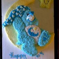 Bedtime Bear Bedtime Bear relaxing on the moon.