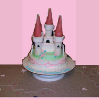 Castle What more could a Princess want than a castle on a hill. Sugar cones dipped in thick colored sugar water sit on top of frosted regular...