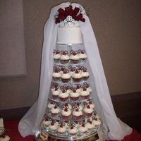 Tiara Cake I created this cake for last year's bridal show. It generated lots of interest in my cakes. However, to this date, no one has ordered...