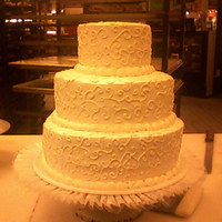 Scroll Wedding Cake 