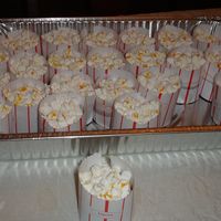 Popcorn Cupcakes I made these for my sons school birthday party. Thanks to CC Beckysue for the great idea. They were a big hit. I only wish I would have...