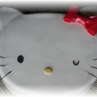 Hello Kitty *wink, Wink* Made for my little cousin's birthday. I hope this is as close as I ever get to a cake disaster. The day was sooooo HOT that the...
