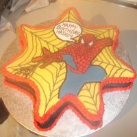 Spiderman Cake I really found it hard to find the idea for this cake (i didn't know about this website at that time) I made some scary spiders from...
