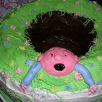 Over The Hill Cake I made this for my husband's 60th birthday.