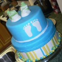 Go Baby Go! This was a cake I made last minute and I couldn't have done it without the template here on CC by Stellastarchild-amazing! Thank You...