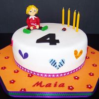 Lola So this is my first cake in 4 months! My daughter is turning 4 today and we're having a Charlie and Lola party for her! I don't...