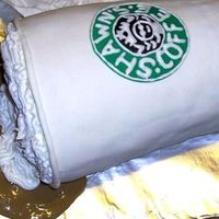 Shawnscake001.jpg Made for a friend who owns a coffee/cafe supply product company and is also addicted to coffee, but infamously clumsy :) (note that the...