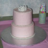 Pretty In Pink This cake was for my daughters second birthday. She is so pink, and precious, and such a little princess. I wanted to try making the royal...