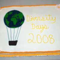 Work Cake It was a quick cake for a work program.