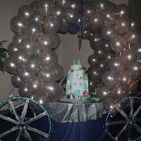 Cinderella Castle my wedding cake (aunt made it)