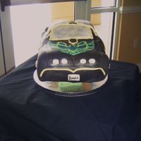 Bandit Cake Fondant 3D Smokey and the Bandit cake. First car cake Love it!