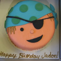 Pirate Birthday Cake 