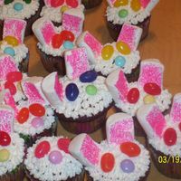Bunny Cupcakes these were a breeze to make