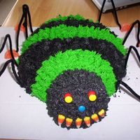 Spider Cake No 2 2nd cake that i made this week. not as good as the first one to me.