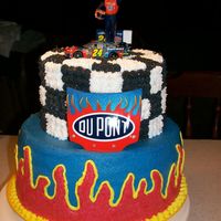 Jeff Gordon Nascar Cake Jeff Gordon #24 nascar birthday cake