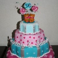 Forever Friends Birthday Cake 