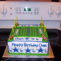 Dallas Cowboy Cake 