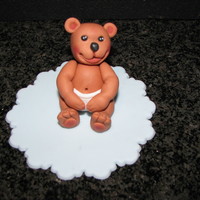 Fat Teddy I love teddies. This one's head can turn so when I put him on a cake I can turn his face to face either side.