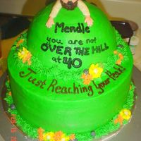 Over The Hill Cake This was fun to make. Thanks you all for the idea!