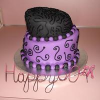 Topsy Turvy This was a second attempt at a topsy turvy type cake. The first one crashed and burned. The cake is lemon with rasp. filling covered in...