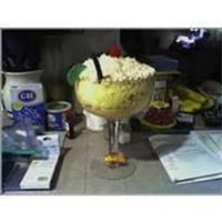 Fun And Easy This was done for a guy friend who loves funny cakes. So i just did a plain white cake and crumbled it up in a huge margarita glass and...