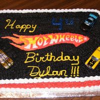 Hot Wheels Cake Hot Wheels Cake