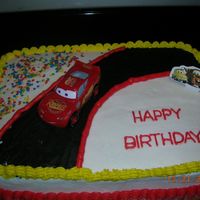 Dscn1473.jpg Estoy haciendo mis primeros pasteles, acabo de hacer este pastel para el cumplea&Atilde;&plusmn;os de mi ni&Atilde;&plusmn;...