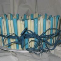 Img_0054.jpg gracias al tutorial de cigarrettes chocolates con chocholate blanco y azul y buttercream thanks for looking
