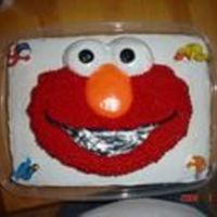 Elmo This was done for my daughter's 2nd birthday